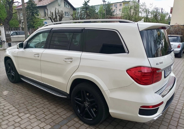 Mercedes-Benz GL cena 139900 przebieg: 125000, rok produkcji 2013 z Kutno małe 436